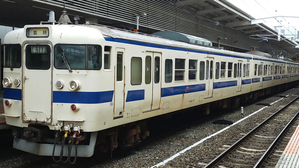 博多駅に登場したクロスシートの415系