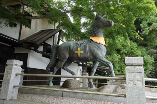 神馬の像