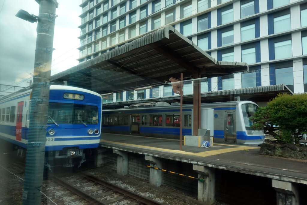 三島駅手前