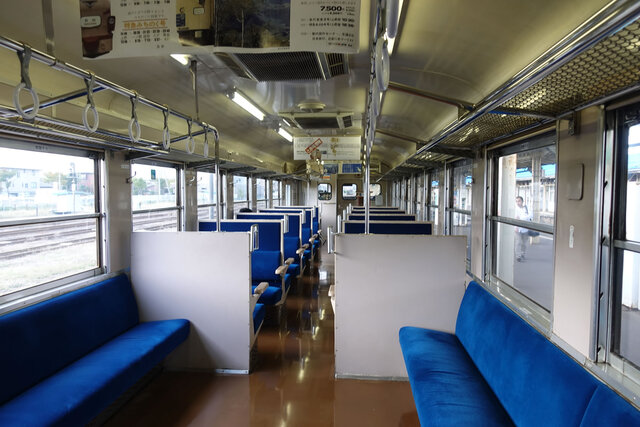 クハ455-701車内