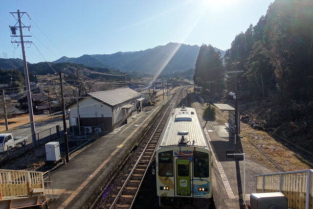 加太駅ホーム