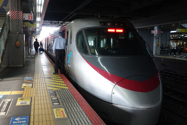 岡山駅到着
