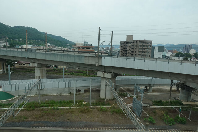 福島手前の接続線