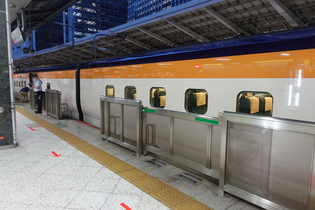 東京駅到着