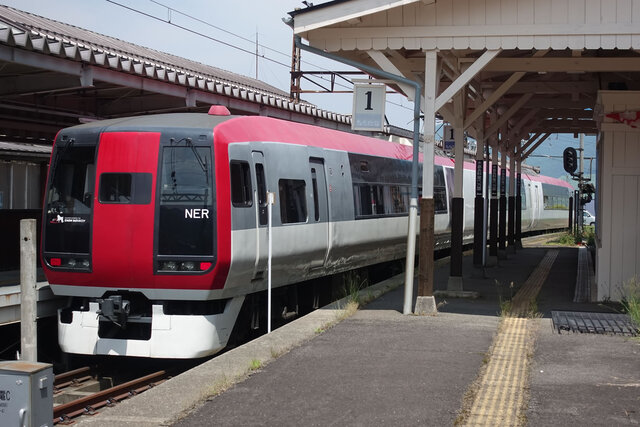 湯田中駅到着