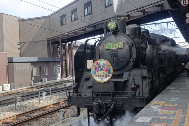 下今市駅入線