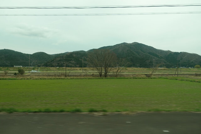 上中まではは平野地帯