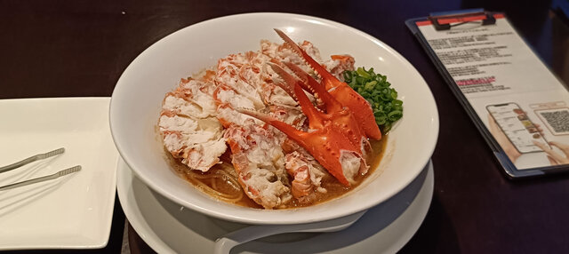 紅ズワイガニらぁ麺トリプル