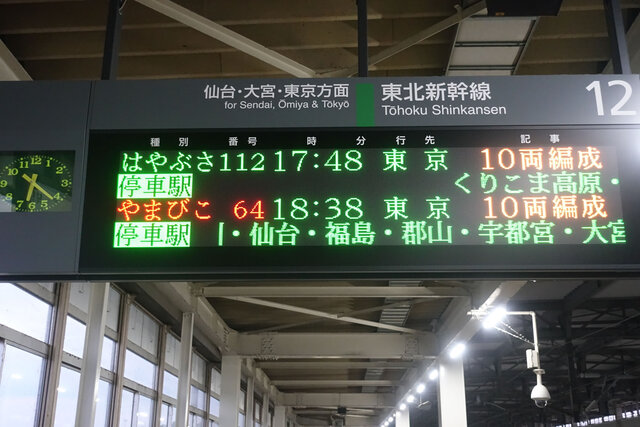 一ノ関の表示