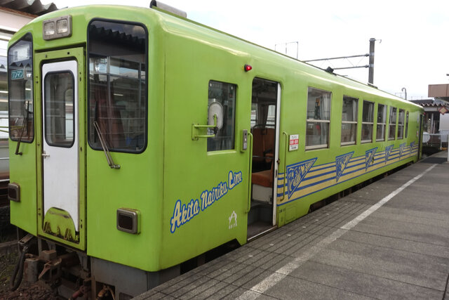 秋田内陸縦貫鉄道の車両。