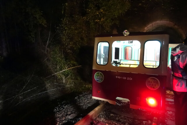 江の川鉄道のバッテリー車