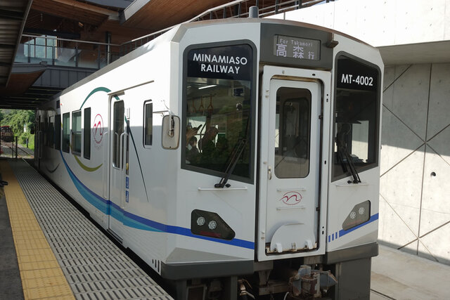 南阿蘇鉄道の高森行き